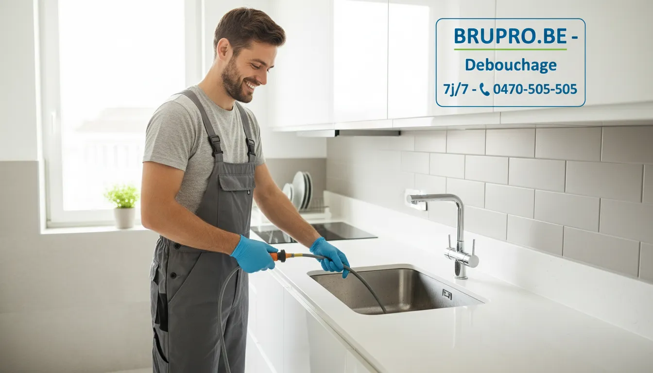 Débouchage Bruxelles par BRUPRO