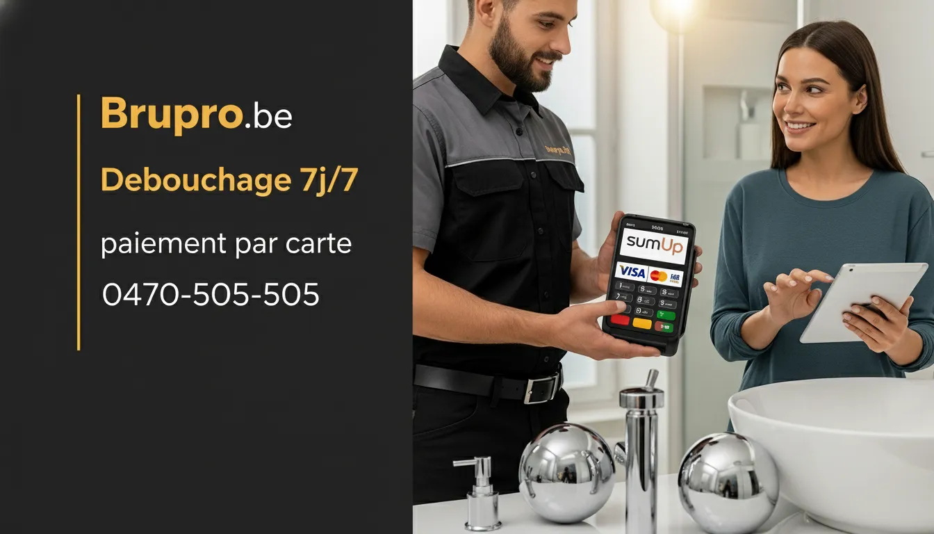 Débouchage urgence Bruxelles