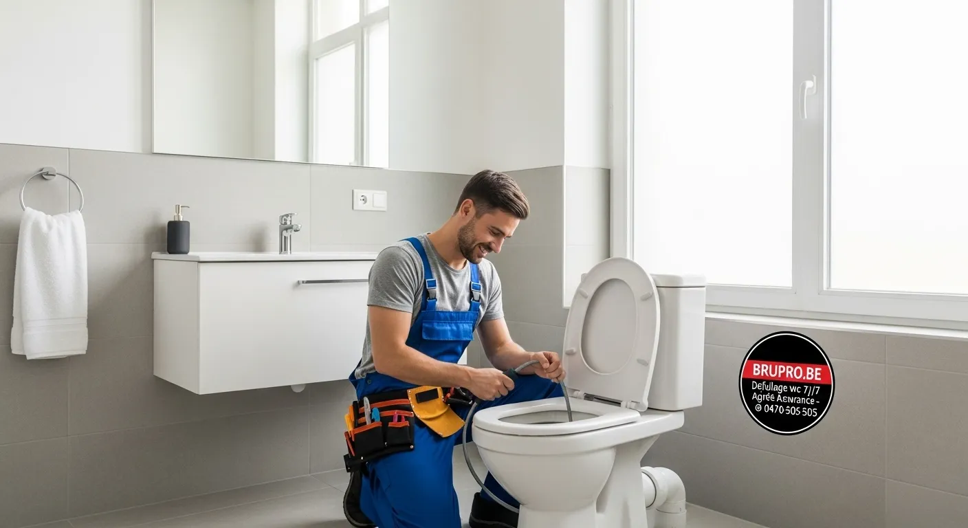 Technicien débouchage Bruxelles